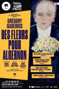 Des fleurs pour Algernon au Théâtre du Petit Saint-Martin - Affiche
