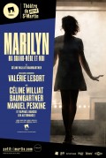 Affiche Marilyn, ma grand-mère et moi - Théâtre du Petit Saint-Martin