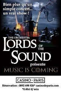 Lords of the Sound au Casino de Paris
