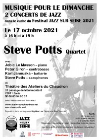 Steve Potts 4tet en concert