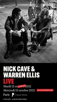 Nick Cave et Warren Ellis salle Pleyel
