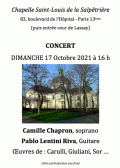 Camille Chapron et Pablo Lentini-Riva en concert