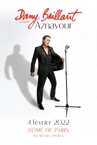 Dany Brillant chante Aznavour au Palais des Sports - Affiche