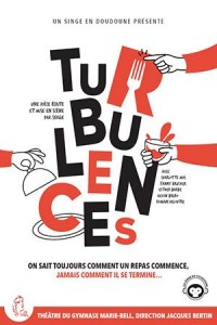 Affiche Turbulences - Théâtre du Gymnase