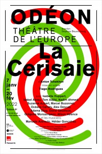 La Cerisaie à l'Odéon - Théâtre de l'Europe - Affiche