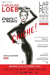 Affiche Caroline Loeb - Chiche ! - L'Archipel