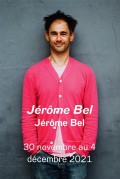 Affiche Jérôme Bel - Théâtre de la Commune