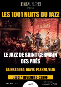 « Les 1001 nuits du jazz » au Bal Blomet