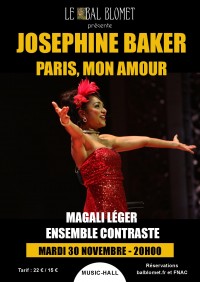 « Hommage à Joséphine Baker » au Bal Blomet
