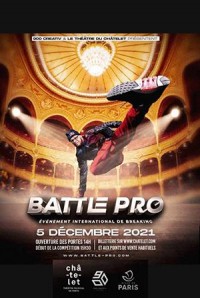Affiche Battle Pro Finale Monde - Théâtre du Châtelet