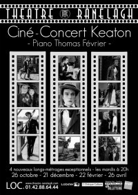 Ciné-concert Buster Keaton au Théâtre Ranelagh