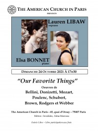Lauren Libaw et Elsa Bonnet en concert