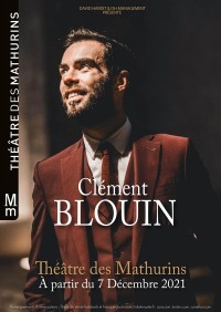 Affiche Clément Blouin - Insaisissable - Théâtre des Mathurins