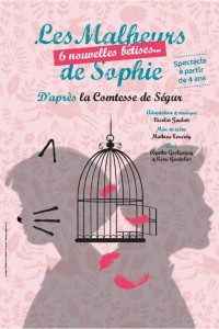 Affiche Les Malheurs de Sophie, 6 nouvelles bêtises au Théâtre L'Essaïon