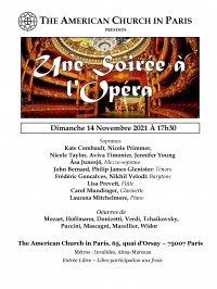 Dix chanteurs d'opéra et Laurana Mitchelmore en concert