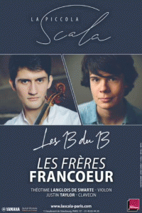 Affiche Les Frères Francœur - La Scala Paris