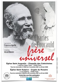 Affiche Charles de Foucauld frère universel