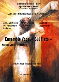 L'Ensemble vocal Sul Fiato en concert