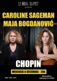 Caroline Sageman et Maja Bogdanovic au Bal Blomet