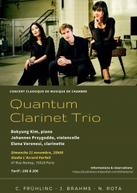 Quantum Clarinet Trio en concert