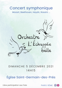 L'Orchestre L'Échappée belle en concert
