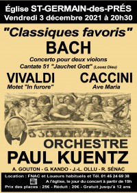 L'Orchestre Paul Kuentz et solistes en concert
