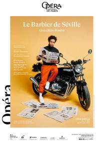 Affiche Le Barbier de Séville à l'Opéra Bastille