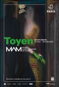 Affiche de l'exposition Toyen, L'écart absolu au Musée d'Art moderne
