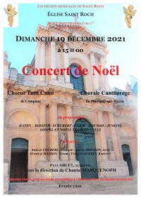 Chœur Tutti Canti, Chorale Canthorège et solistes en concert
