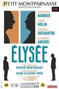 Affiche Élysée - Théâtre Montparnasse