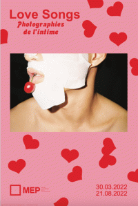 Affiche Love Songs, Photographies de l'intime à la MEP