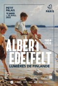 Affiche de l'exposition Albert Edelfelt (1854-1905), Lumières de Finlande au Musée du Petit Palais
