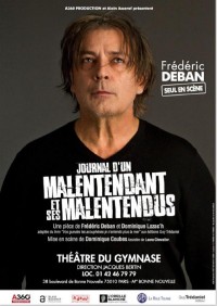 Affiche Journal d'un malentendant et ses malentendus - Théâtre du Gymnase