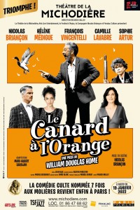 Affiche Le Canard à l'orange - Théâtre de la Michodière