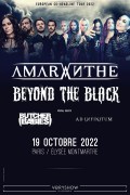 Amaranthe et Beyond the Black à l'Élysée Montmartre