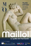 Affiche de l'exposition Aristide Maillol au Musée d'Orsay