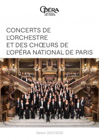 Affiche des concerts de l'Orchestre et des Chœurs de l'Opéra national de Paris
