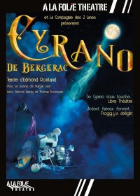 Affiche Cyrano de Bergerac - À la Folie Théâtre