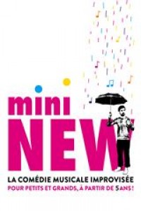 Affiche Mini New - La comédie musicale improvisée - Le Grand Point Virgule
