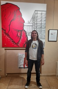 Exposition Amérindiens, Clément LAGOUARDE à la galerie Art-Maniak