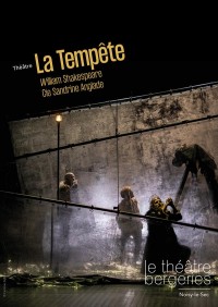Affiche La Tempête - Théâtre des Bergeries