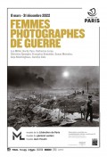 Affiche de l'exposition Femmes photographes de guerre