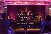 Magali Lange trio en concert