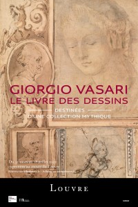 Affiche de l'exposition Giorgio Vasari, Le livre des dessins au Musée du Louvre