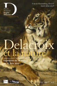 Affiche de l'exposition Delacroix et la nature au Musée Delacroix