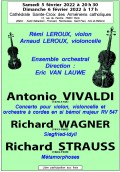 L'Ensemble orchestral, Rémi Leroux et Arnaud Leroux en concert
