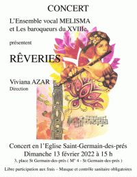 L'Ensemble vocal Melisma et Les Baroqueurs du XVIIIe en concert