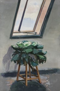 
Jean Hélion, "Chou sous la lucarne", 1960, huile sur toile, 120 x 79 cm
Exposé au Grand Palais en 1970
