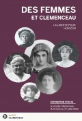 Affiche de l'exposition Des femmes et Clemenceau au Musée Clemenceau