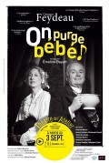Affiche On purge Bébé - L'Azimut - Théâtre Firmin-Gémier